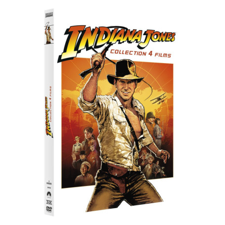 Coffret DVD Intégrale Indiana Jones - Aventure Épique