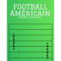Carnet de Coaching de Football Américain - 100 Pages pour Entraîneurs