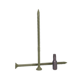 Lot de 40 vis à bois anticorrosion 5,0 x 100 mm avec tête Torx