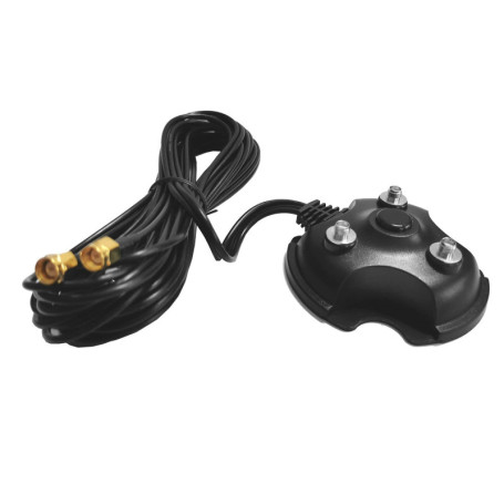 Câble d'Extension Antenne Wi-Fi 3 m avec Support Magnétique SMA