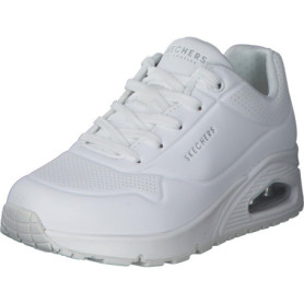 Skechers Uno Stand Air - Sneakers Femme Confortables en Blanc