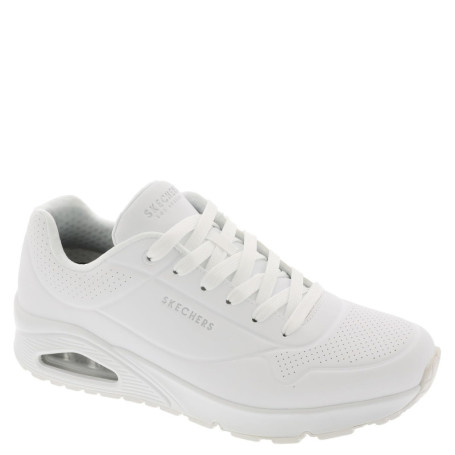 Baskets Skechers Uno Stand on Air pour Homme - Confort et Style en Blanc