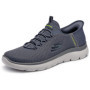 Baskets Skechers Summits High Range pour Homme - Confort et Style en Noir Charcoal