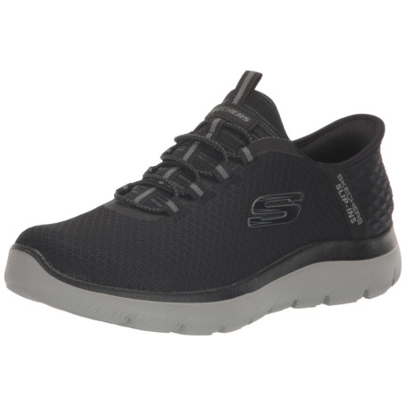 Baskets Skechers Summits High Range pour Homme - Noir Charbon, Taille 42.5
