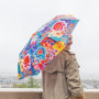 Parapluie Pliant Automatique Pylones - Bouquet Multicolore