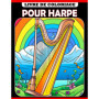 Livre de Coloriage Musical pour Harpe - 30 Images Uniques à Colorier