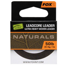 Fil de Leadcore Fox Naturals 7m pour Pêche à la Carpe - 50lbs