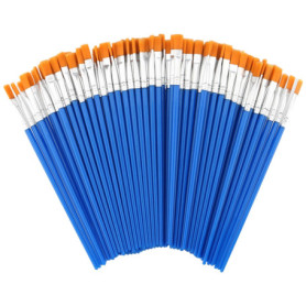 Lot de 60 Pinceaux de Peinture PUCSIQ - Aquarelle et Acrylique pour Artistes