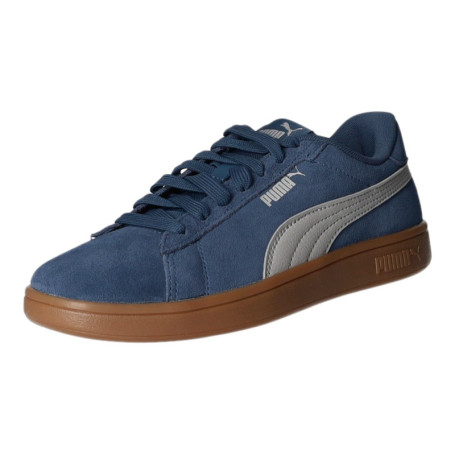 Baskets PUMA Smash 3.0 Unisexes en Gris Indigo Foncé