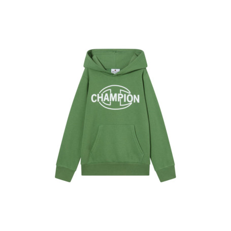 Sweat à Capuche Champion Legacy pour Garçon - Vert - Taille L