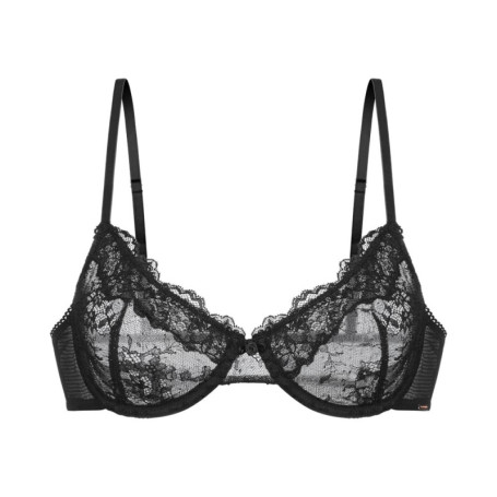 Soutien-Gorge DORINA Origins Non Rembourré en Dentelle Noir
