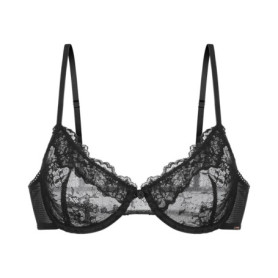 Soutien-Gorge DORINA Origins en Dentelle Noire avec Armatures Ajustables