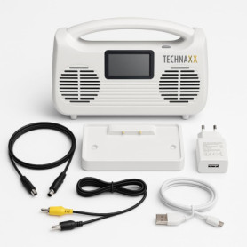 Enceinte TV Sans Fil Technaxx TX-317 - Son Stéréo et Modes Personnalisables