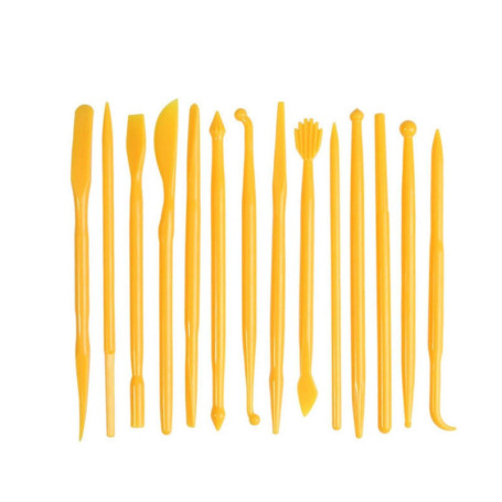 Kit de 28 Outils Professionnels pour Sculpture en Argile et Céramique