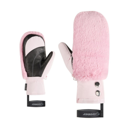 Moufles de Ski Ziener Katniss-Z pour Femme - Chaudes et Élégantes en Rose
