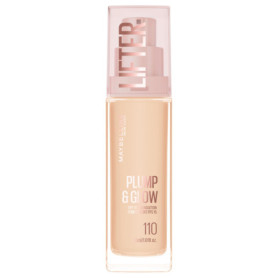 Fond de Teint Lifter Plump & Glow Maybelline - Teinte 110 - Éclat et Repulpe