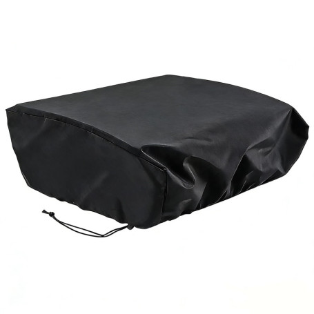 Housse de Protection Noire Vunanvu pour Barbecue 22" - Oxford 420D Résistante