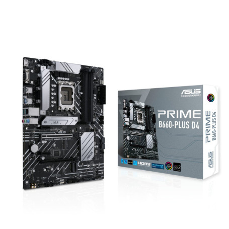 Carte mère ASUS Prime B660-PLUS D4 ATX LGA 1700 pour Intel 12e génération