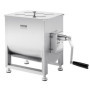 Mélangeur à Viande Manuel VEVOR 60L en Acier Inoxydable