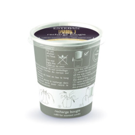 Recharge Bougie Parfumée Cèdre - Esteban, 100% Végétale