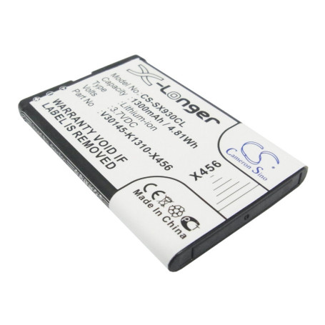 Batterie Li-ion 1300mAh pour Siemens Gigaset SL930 et Speedphone 701