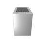 Boîtier Mini ITX Noua Parvus Q2 Argenté avec Verre Trempé