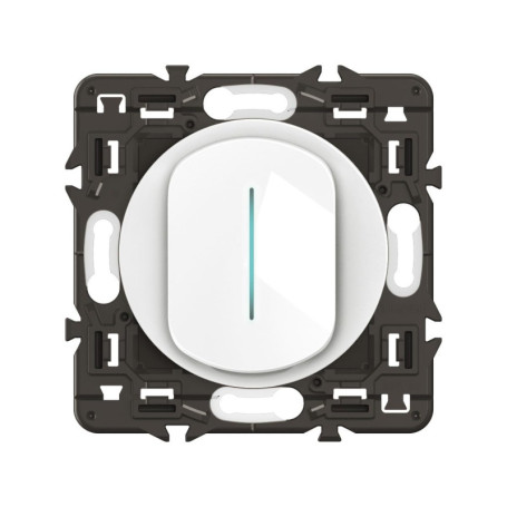 Interrupteur Va-et-vient Céliane Legrand - Design Moderne Blanc 10A