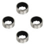 Set de 4 Anneaux Anti Gouttes en Acier Inoxydable pour Bouteilles de Vin