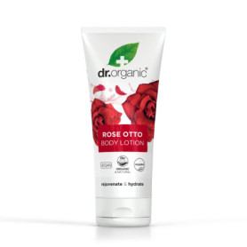 Lotion Corporelle Hydratante à la Rose Bio - 200 ml