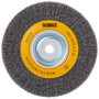 Brosse circulaire à fils ondulés DeWALT 6 pouces pour matériel lourd