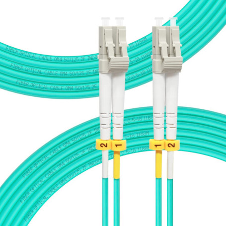 Câble Fibre Optique Multimode OM4 LC-LC 15 m - FLYPROFiber
