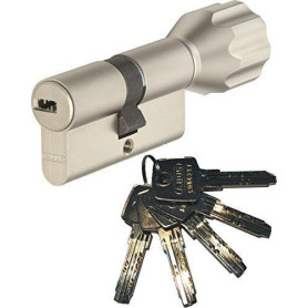 Cylindre de Serrure Abus EC550 avec 5 Clés - Longueur Z30/K30 mm
