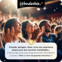 Wonderbox Connect - Coffret Cadeau 100% Foot pour 2 Places à un Match