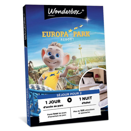 Coffret Cadeau Wonderbox - Séjour à Europa-Park pour 2 personnes