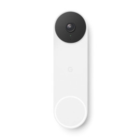 Sonnette Vidéo Sans Fil Google Nest Doorbell 720p - Couleur Neige