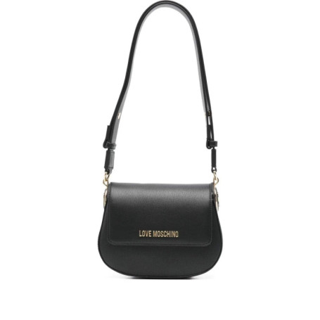 Sac à main Love Moschino en PU noir élégant