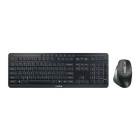 CHERRY Stream Desktop Ultimate - Ensemble Clavier et Souris Ergonomique sans Fil