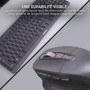 CHERRY Stream Desktop Ultimate - Ensemble Clavier et Souris Ergonomique sans Fil
