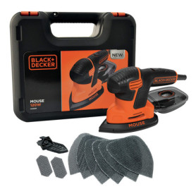Ponceuse BLACK+DECKER Mouse 120 W - Design Ergonomique et Performant