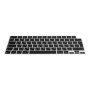 Housse de Protection Clavier en Silicone pour Macbook Air 15 M4 2025 - QWERTY Russe