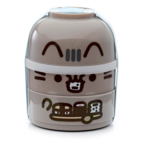 Boîte à Lunch Bento Ronde Pusheen - Compartimentée et Hermétique