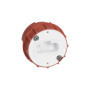Boîte à Encastrer Legrand Batibox pour Applique - Ø54mm Rouge