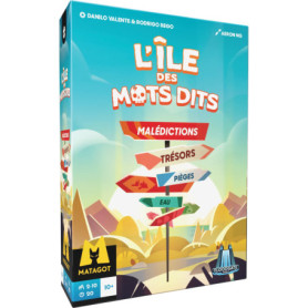 L'Île des Mots Dits - Jeu d'Association Coopératif pour Amis et Famille