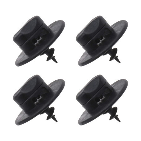 Kit de 4 Clips de Tapis de Voiture OTOTEC Compatible Skoda