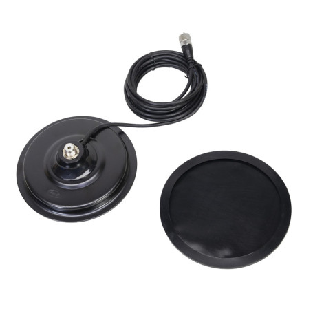 Base Magnétique PNI 170 mm avec Câble de 4 m et Connecteur PL259