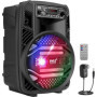 Enceinte Portable Bluetooth Pyle 300W avec Lumières LED et Télécommande