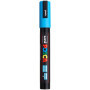 Marqueur Posca PC5M Bleu Clair - Pointe Conique Moyenne 1,8-2,5mm
