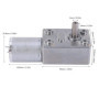 Moteur à Engrenages Micro DC 6V avec Boîte de Vitesses Turbo - 100 RPM