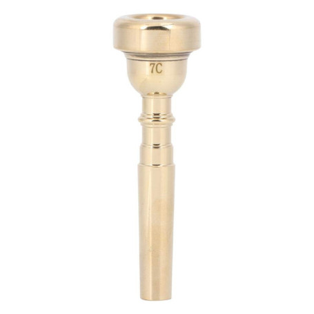 Embouchure de Trompette en Métal Doré - Modèles 3C, 5C, 7C