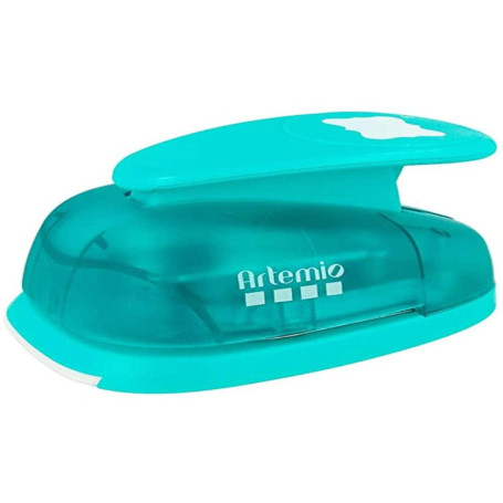 Perforatrice Géante Artemio - Étiquette Baroque Bleu